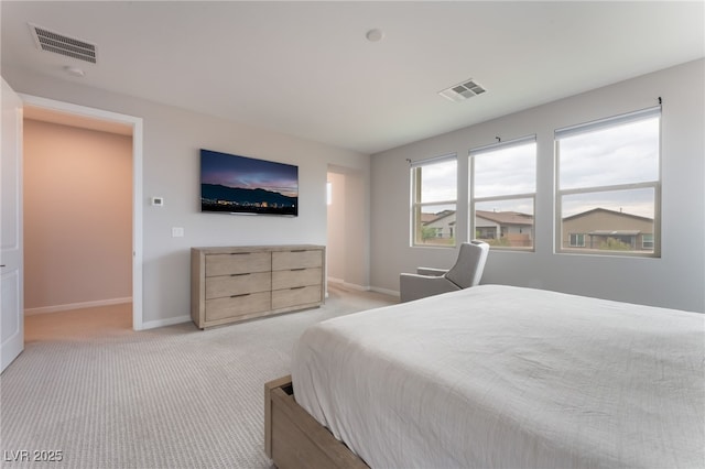10280 Midnight Meteor Ave, Las Vegas, NV 89166 - bedroom featuring light carpet and baseboards