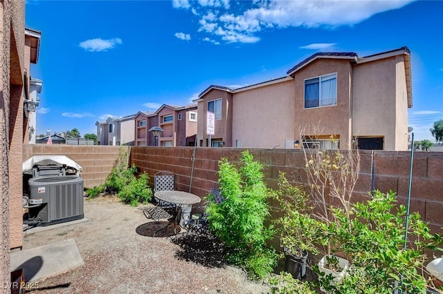 3673 Calypso Beach Ct, Las Vegas, NV 89115 - fenced backyard featuring a patio