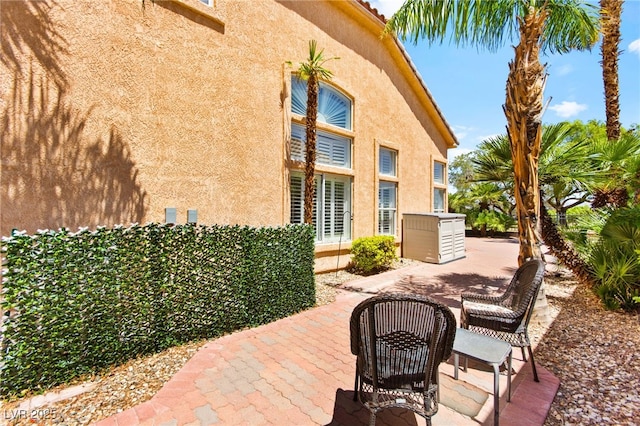 9136 Eagle Ridge Dr, Las Vegas, NV 89134 - view of patio / terrace
