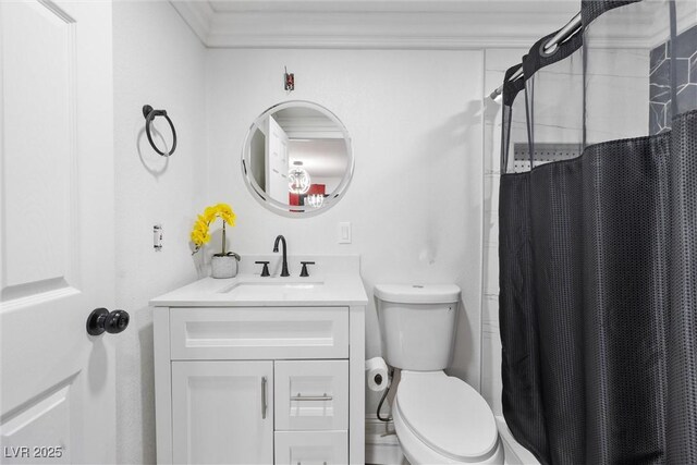 3361 Horizon St, Las Vegas, NV 89121 - full bathroom with vanity and a shower with shower curtain