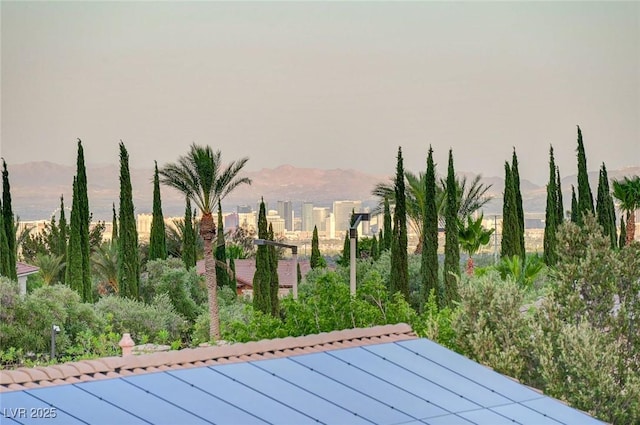 212 Florio Ct, Las Vegas, NV 89138 - deck featuring a mountain view