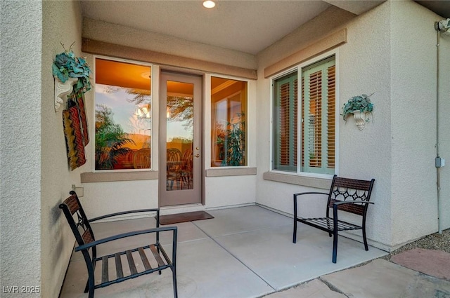 212 Florio Ct, Las Vegas, NV 89138 - property entrance featuring stucco siding