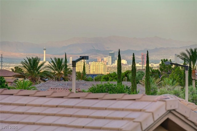 212 Florio Ct, Las Vegas, NV 89138 - view of patio / terrace with a mountain view