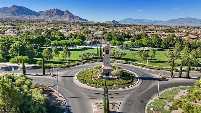714 Rogue Wave St, Las Vegas, NV 89138 - surrounding community featuring a mountain view and a residential view