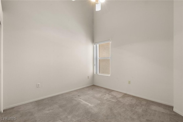 6201 E Lake Mead Blvd Unit 210, Las Vegas, NV 89156 - spare room with carpet floors and ceiling fan
