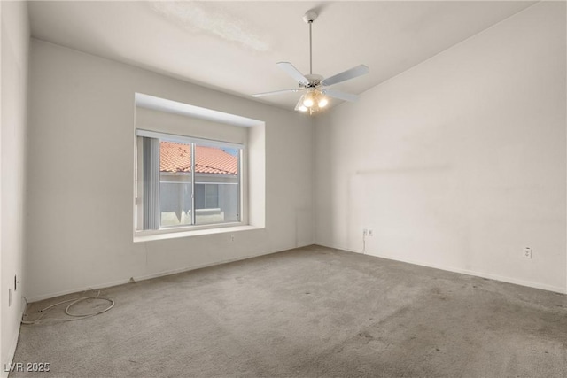 6201 E Lake Mead Blvd Unit 210, Las Vegas, NV 89156 - unfurnished room with carpet and ceiling fan
