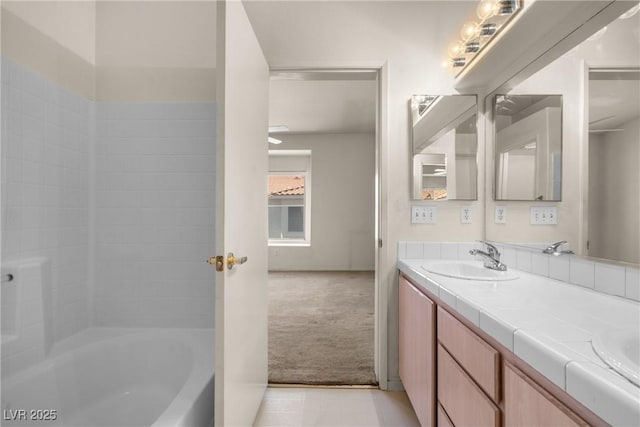 6201 E Lake Mead Blvd Unit 210, Las Vegas, NV 89156 - full bathroom with double vanity