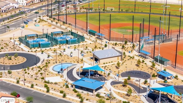 3447 Covilha Ln, Henderson, NV 89044 - bird's eye view