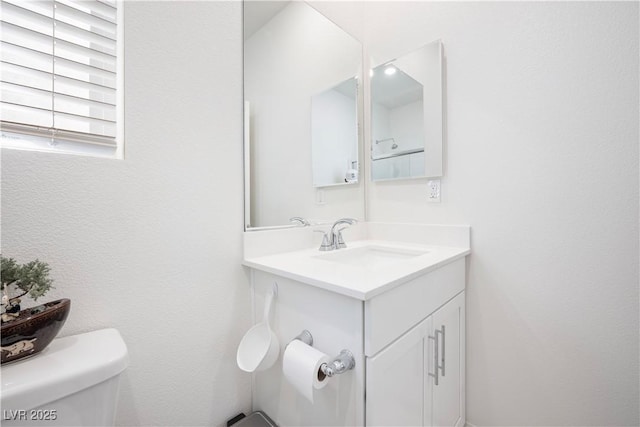 3447 Covilha Ln, Henderson, NV 89044 - half bathroom featuring toilet and vanity