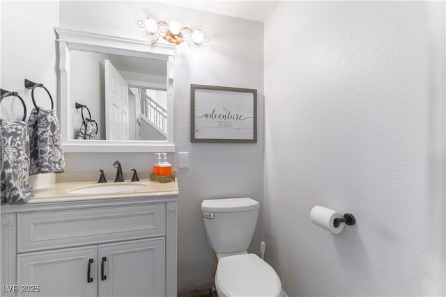 3024 Pier Harbor Dr, Las Vegas, NV 89117 - half bathroom with toilet and vanity