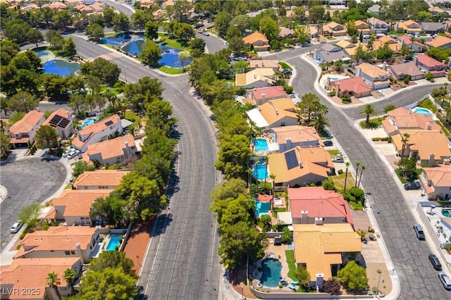 3024 Pier Harbor Dr, Las Vegas, NV 89117 - aerial perspective of suburban area