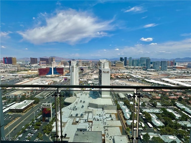 4381 W Flamingo Rd Unit 3708, Las Vegas, NV 89103 - balcony with a city view