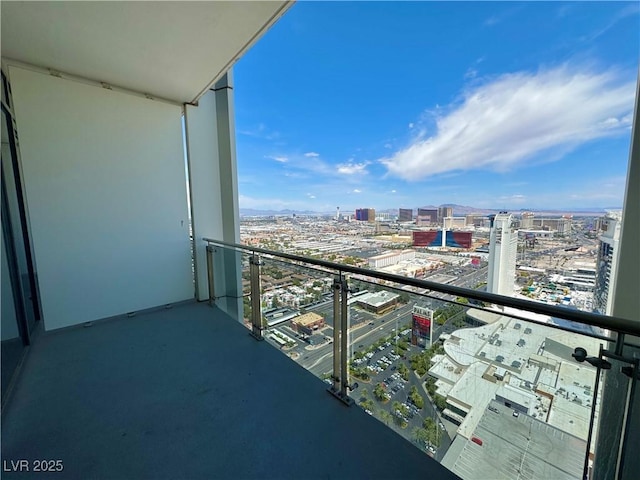 4381 W Flamingo Rd Unit 3708, Las Vegas, NV 89103 - balcony featuring a view of city