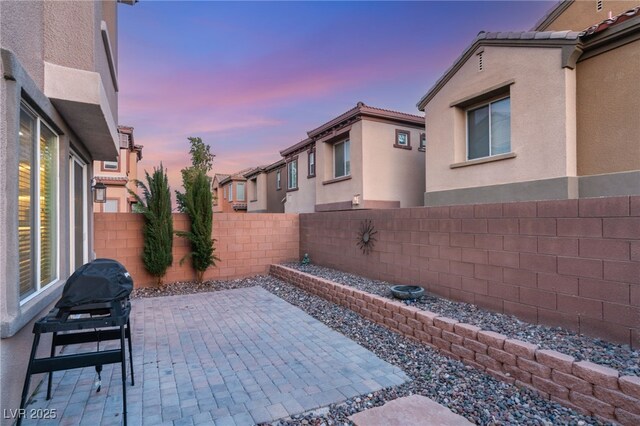 2310 Malaga Peak St, Las Vegas, NV 89135 - fenced backyard with a patio area