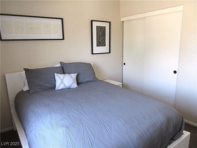 10013 Solid Lime St, Las Vegas, NV 89183 - bedroom featuring a closet and baseboards