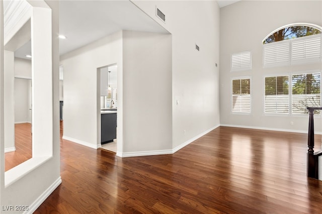 1800 Aztec Cliffs Ct, Las Vegas, NV 89128 - empty room with wood finished floors and recessed lighting