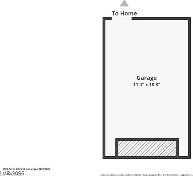 1800 Aztec Cliffs Ct, Las Vegas, NV 89128 - view of room layout