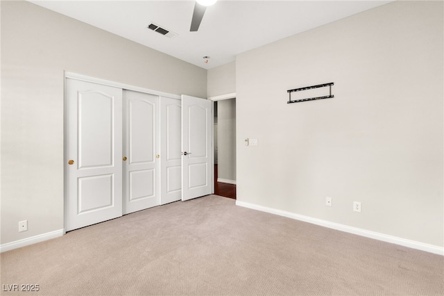 1800 Aztec Cliffs Ct, Las Vegas, NV 89128 - unfurnished bedroom featuring carpet flooring, a closet, and a ceiling fan