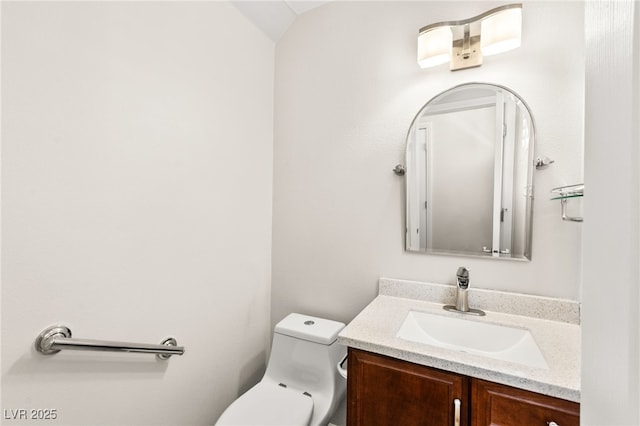 1800 Aztec Cliffs Ct, Las Vegas, NV 89128 - bathroom with vanity and toilet