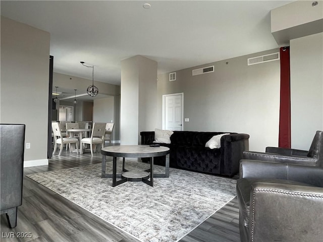 150 Las Vegas Blvd Unit 1115, Las Vegas, NV 89101 - living room with wood finished floors