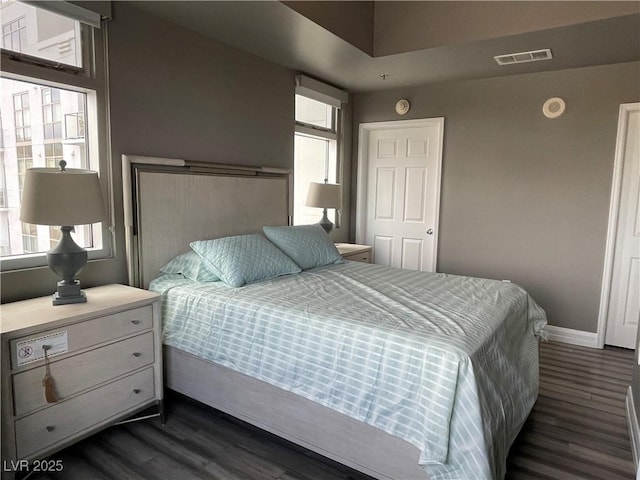 150 Las Vegas Blvd Unit 1115, Las Vegas, NV 89101 - bedroom with dark wood-style floors