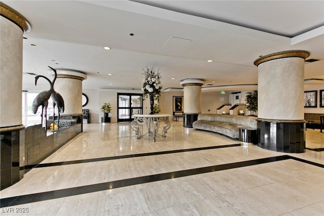 3111 Bel Air Dr Unit 9E, Las Vegas, NV 89109 - community lobby with recessed lighting