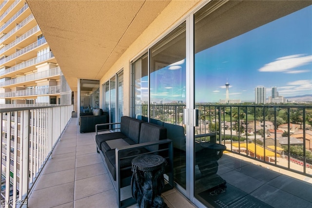 3111 Bel Air Dr Unit 9E, Las Vegas, NV 89109 - balcony with a city view
