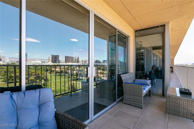 3111 Bel Air Dr Unit 9E, Las Vegas, NV 89109 - balcony featuring a view of city
