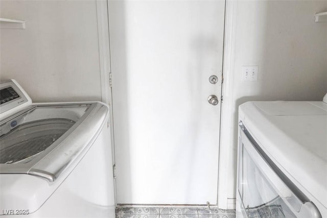 3336 Cheyenne Gardens Way N, Las Vegas, NV 89032 - laundry room with separate washer and dryer