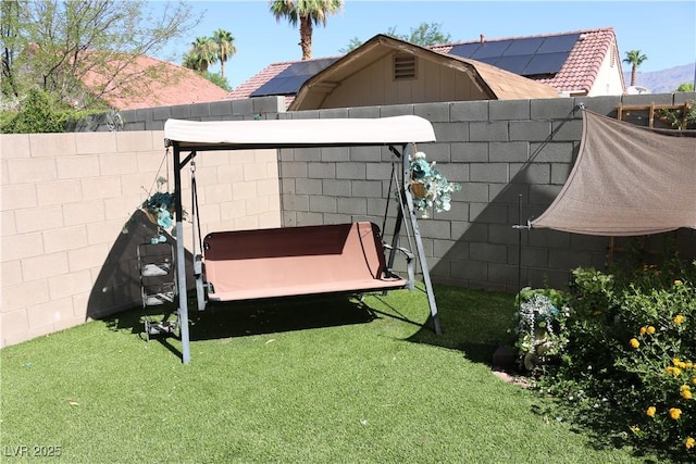 2102 Stone Well Rd, North Las Vegas, NV 89031 - view of yard