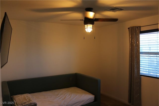 2102 Stone Well Rd, North Las Vegas, NV 89031 - bedroom with a ceiling fan