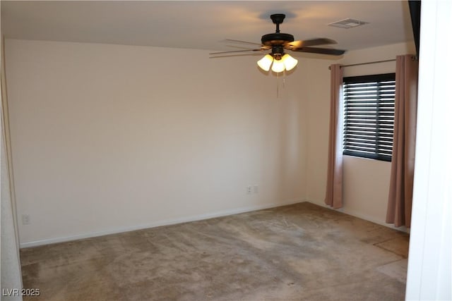 2102 Stone Well Rd, North Las Vegas, NV 89031 - empty room featuring carpet flooring and a ceiling fan