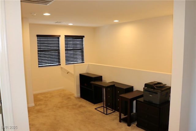 2102 Stone Well Rd, North Las Vegas, NV 89031 - office area with carpet and recessed lighting