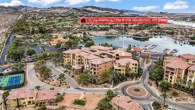 15 Via Mantova Unit 208, Henderson, NV 89011 - view of property location with a water and mountain view