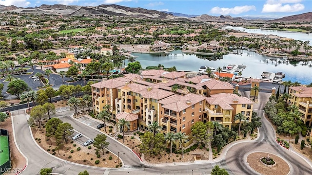 15 Via Mantova Unit 208, Henderson, NV 89011 - drone / aerial view of a water and mountain view