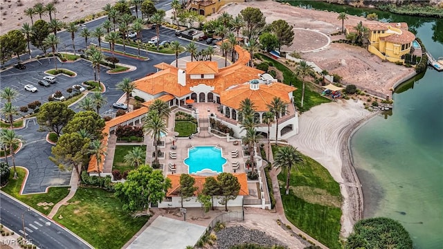 15 Via Mantova Unit 208, Henderson, NV 89011 - aerial view of property's location with a large body of water