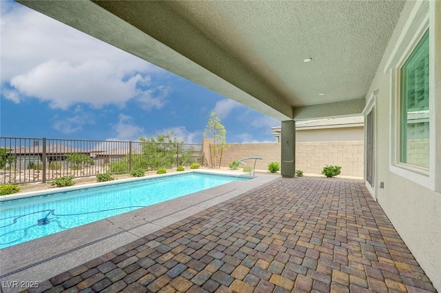 12436 Primrose Grove Ln, Las Vegas, NV 89138 - view of pool with a patio area and a fenced backyard
