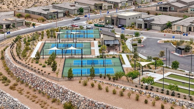 12436 Primrose Grove Ln, Las Vegas, NV 89138 - aerial perspective of suburban area