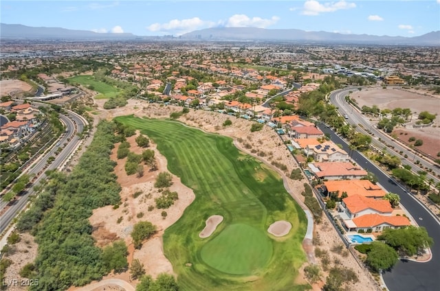 1312 Autumn Wind Way, Henderson, NV 89052 - view of property location with mountains, nearby suburban area, and a golf course