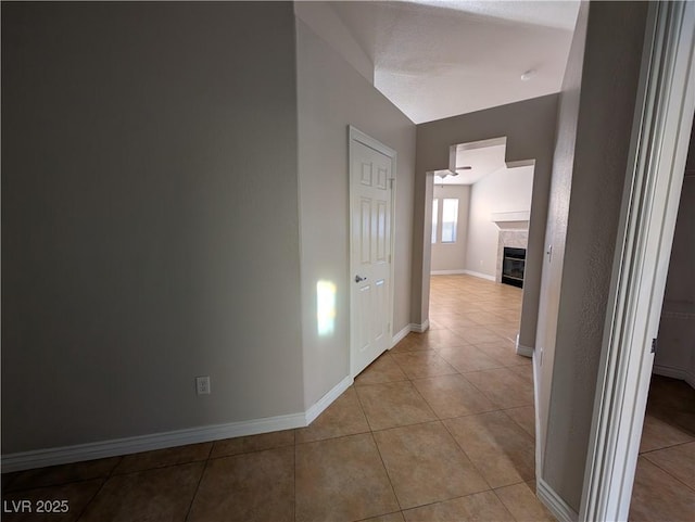 9182 Jewel Crystal Ct, Las Vegas, NV 89129 - hall featuring light tile patterned floors