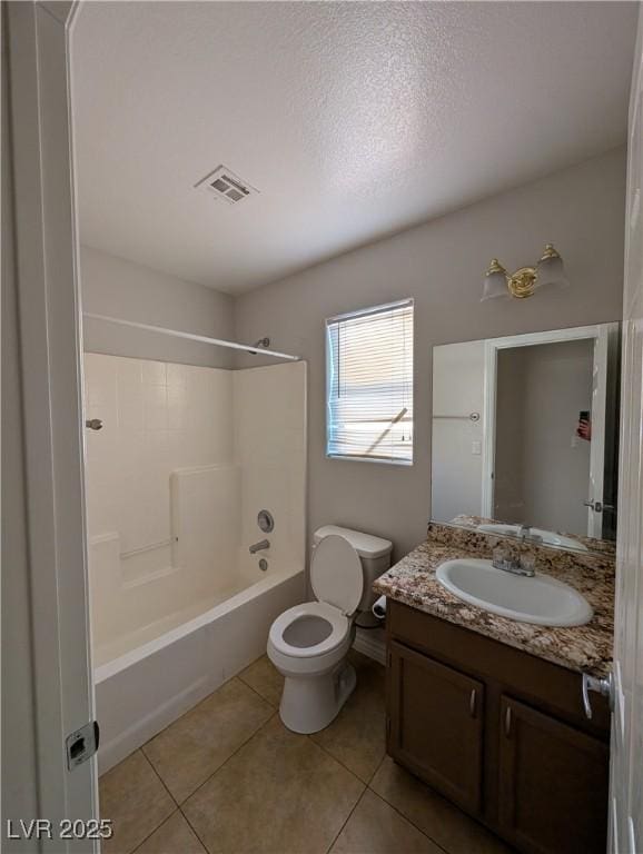 9182 Jewel Crystal Ct, Las Vegas, NV 89129 - full bathroom featuring vanity, washtub / shower combination, and tile patterned floors