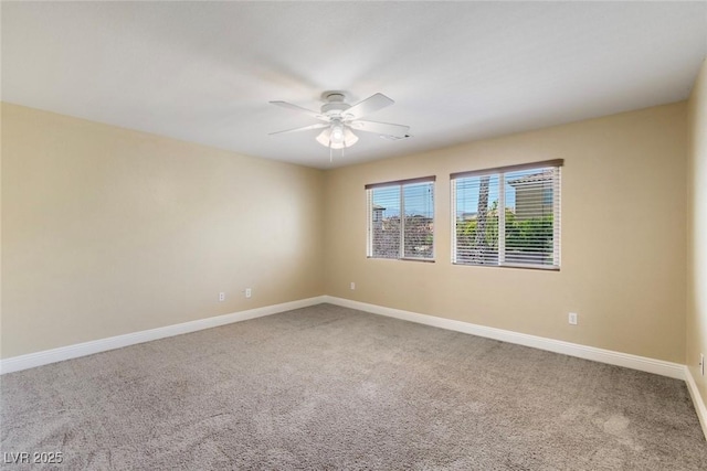 9305 Ironsend St, Las Vegas, NV 89143 - carpeted spare room with a ceiling fan and baseboards