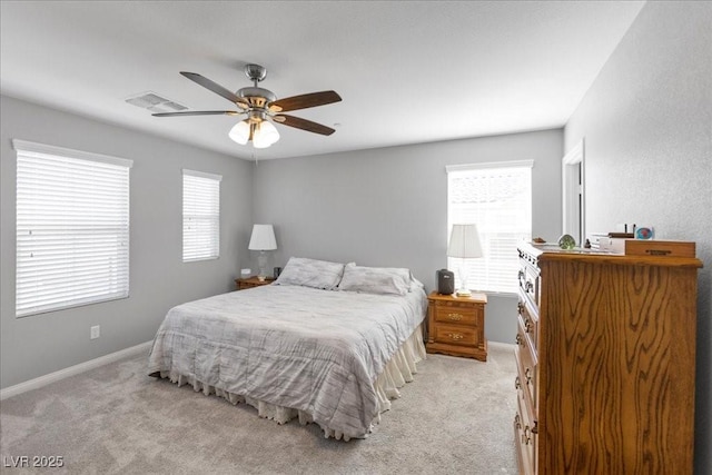 3310 Palindrome Ave, Henderson, NV 89044 - bedroom featuring light carpet and ceiling fan