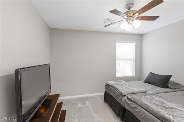 3310 Palindrome Ave, Henderson, NV 89044 - bedroom featuring light carpet and ceiling fan