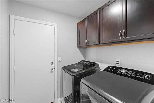 3310 Palindrome Ave, Henderson, NV 89044 - washroom with washing machine and clothes dryer and cabinet space