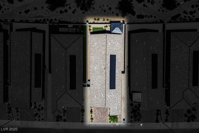 9740 Redwood Cascade St, Las Vegas, NV 89143 - aerial view of property's location with property parcel outlined