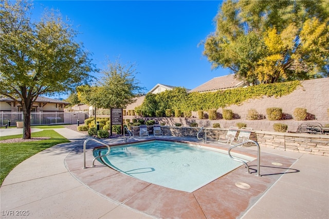 10633 Mount Blackburn Ave, Las Vegas, NV 89166 - view of pool