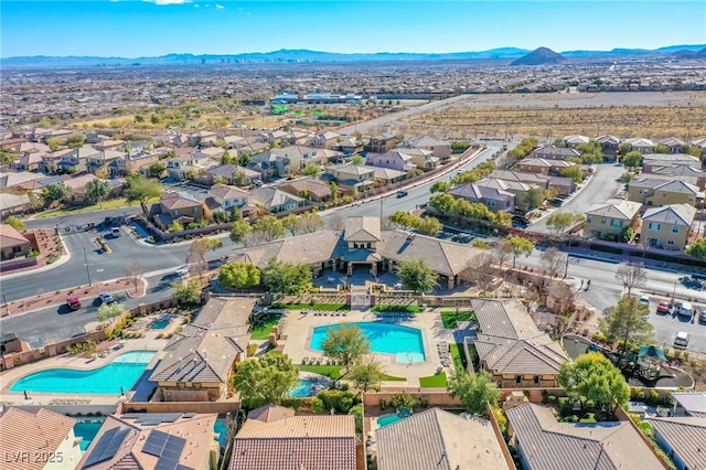 10633 Mount Blackburn Ave, Las Vegas, NV 89166 - view of property location featuring a pool area and nearby suburban area