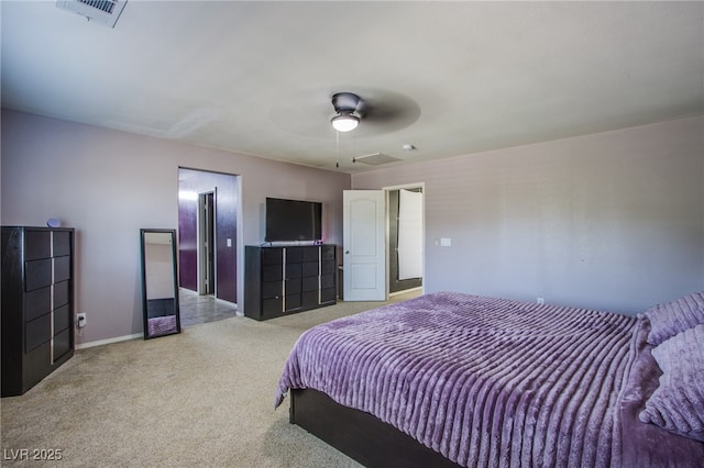 10633 Mount Blackburn Ave, Las Vegas, NV 89166 - bedroom featuring carpet floors and a ceiling fan