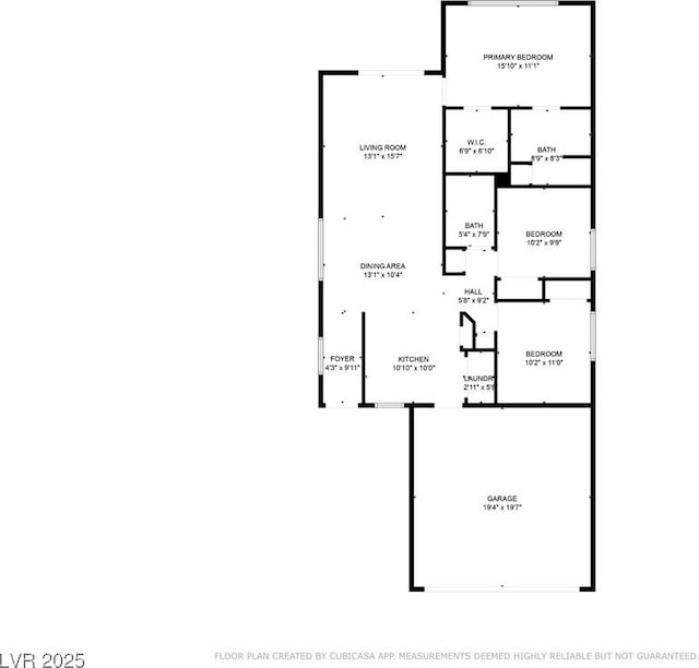 2404 Willow Wren Dr, North Las Vegas, NV 89084 - view of room layout